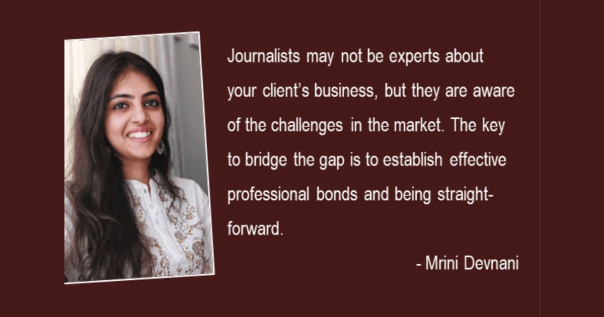 Bridging the gap between media and PR